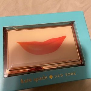 Kate spade Lenox business card holder. Brand new in box.